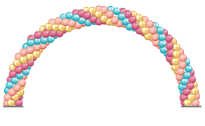 California Vibes Arch 20 foot