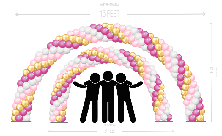 Princess Arch 20 and 30 foot (1)