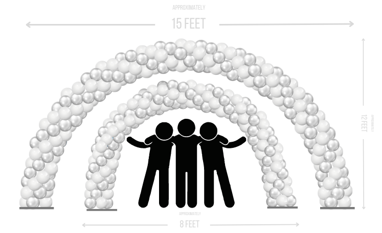 White Arch 20 and 30 foot
