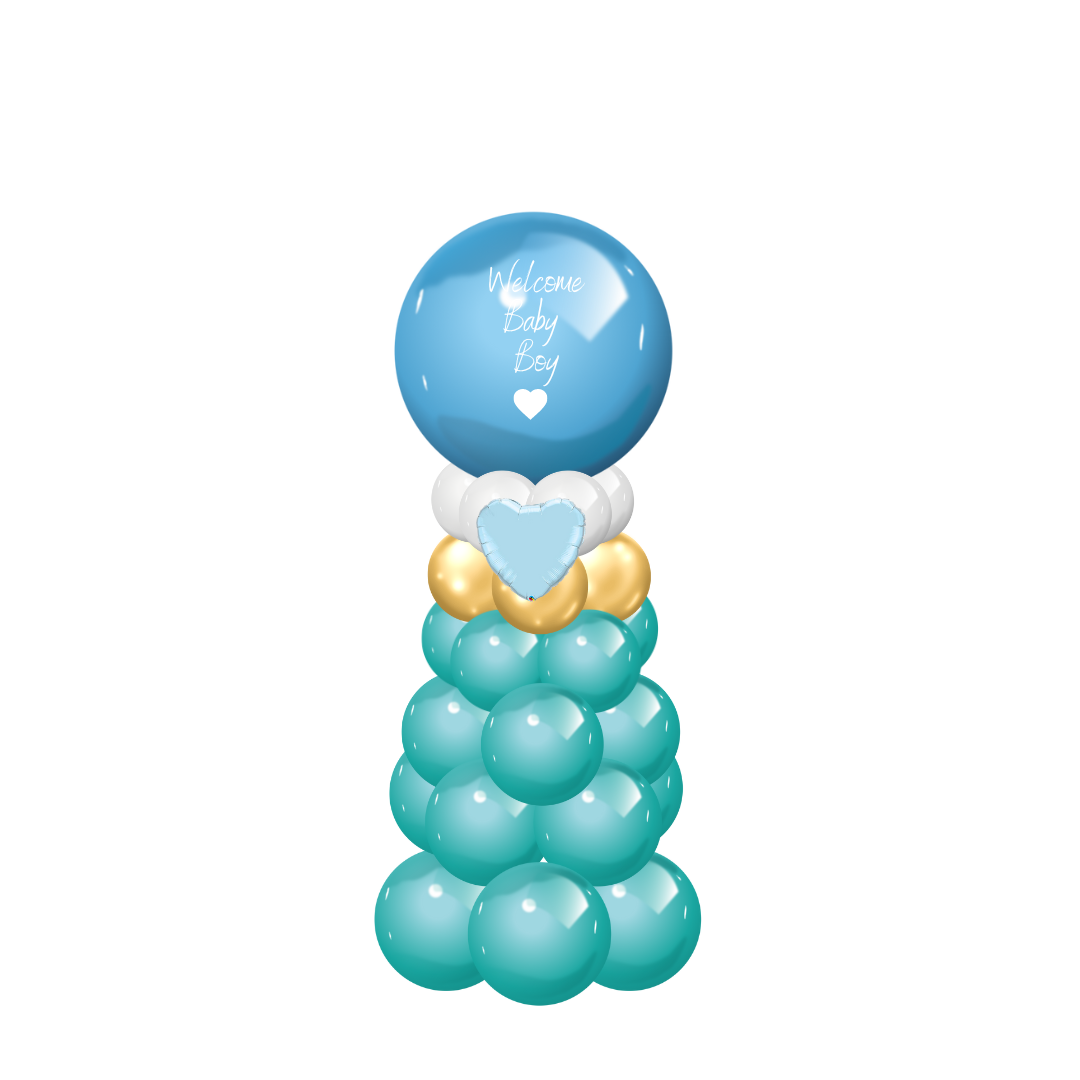 Baby Boy Small Column BalloonZilla