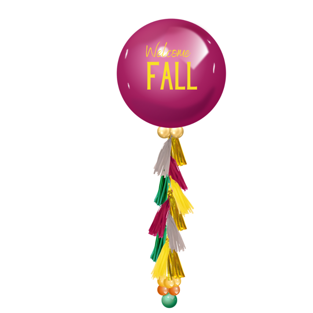 Fall Tassel Balloon BalloonZilla