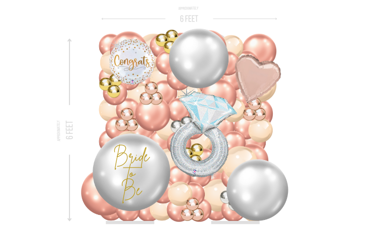Bridal Shower Wall Fancy Small